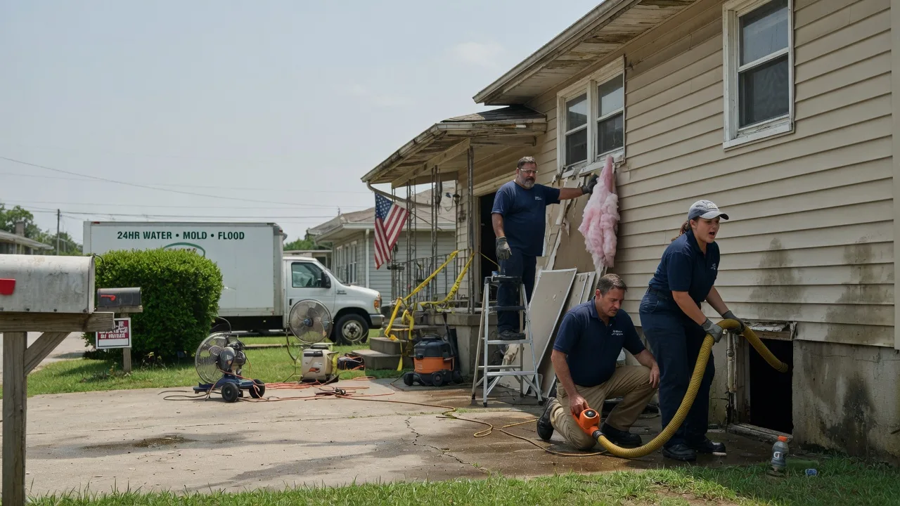Water Damage Repair in Tuscola, TX near me